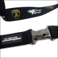 Metal Insert Buckle Custom Silkscreen Sprint Logo Lanyard with Neck Straps